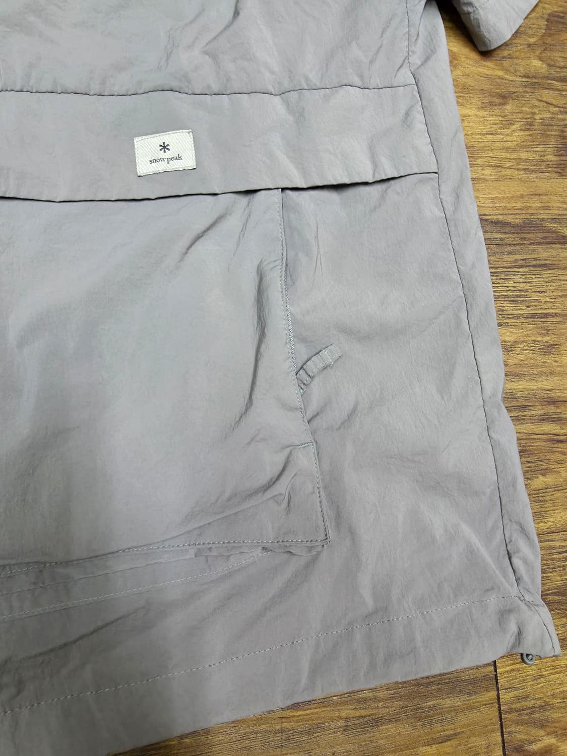 스노우피크 나일론 반팔 아노락후드 상품이미지5