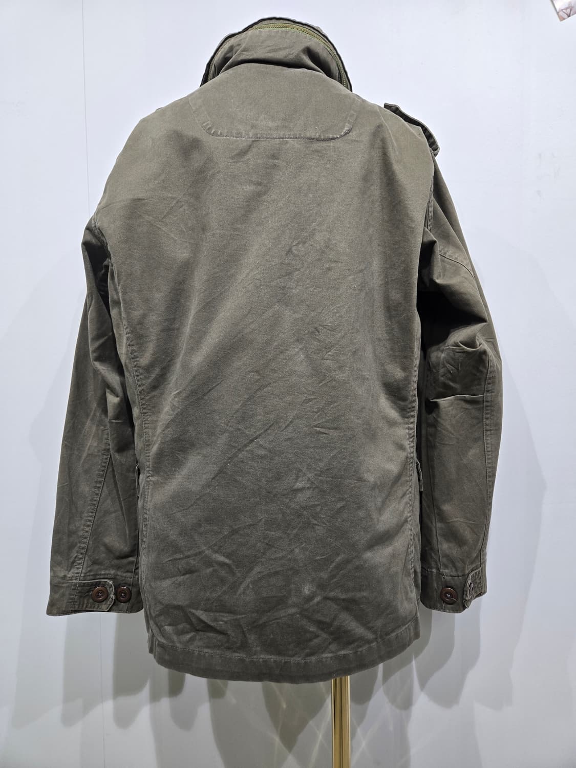 아비렉스 카키색 야상 밀리터리 자켓 상품이미지2