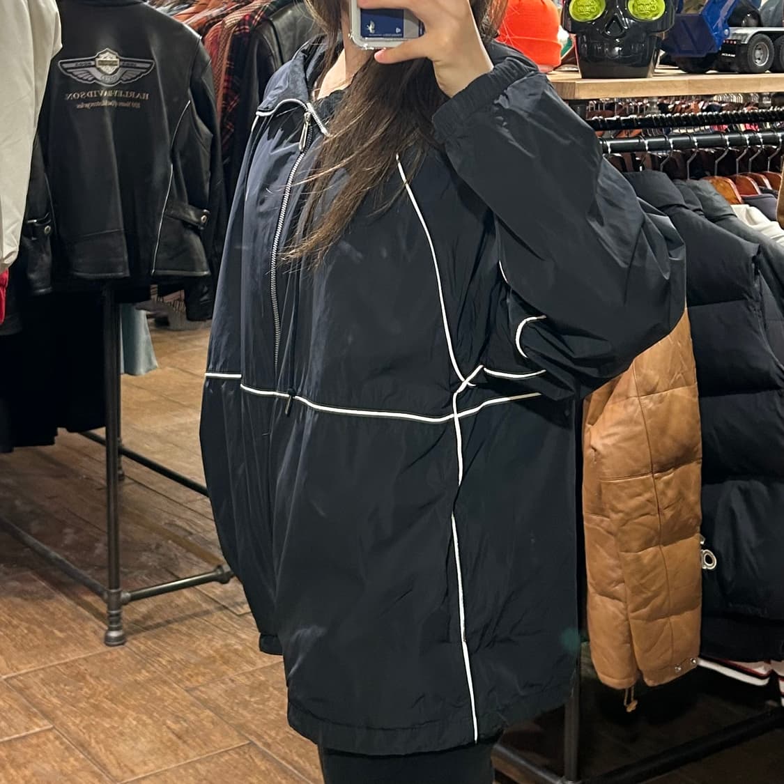 [HI] 나이키 nike 바람막이 블랙 상품이미지2