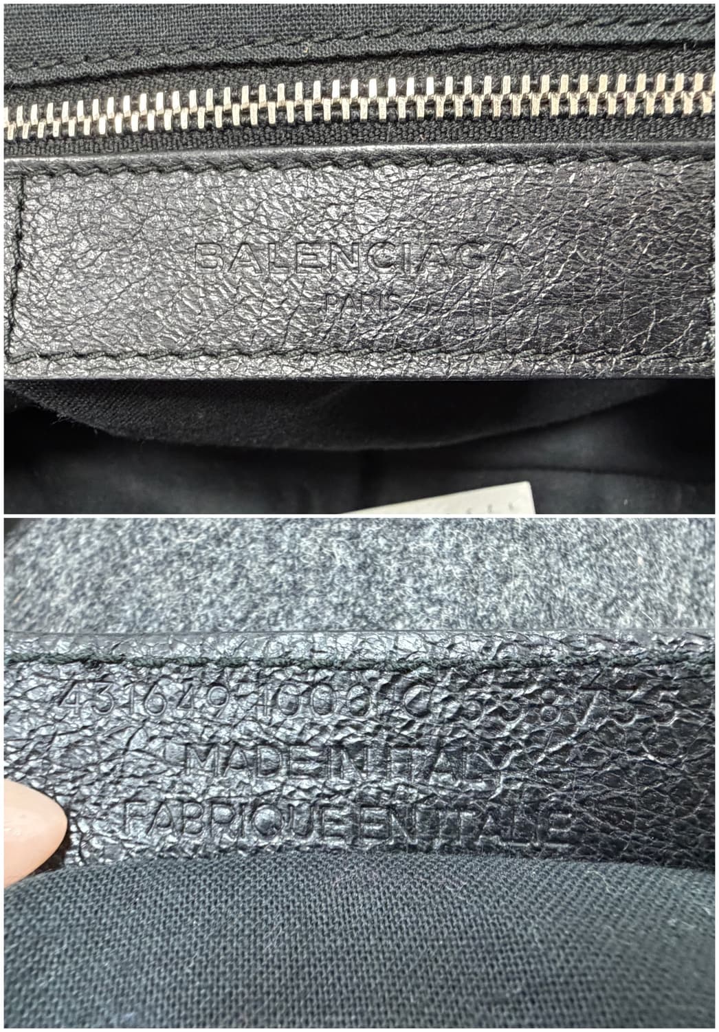 발렌시아가 클래식 리포터 백 상품이미지9