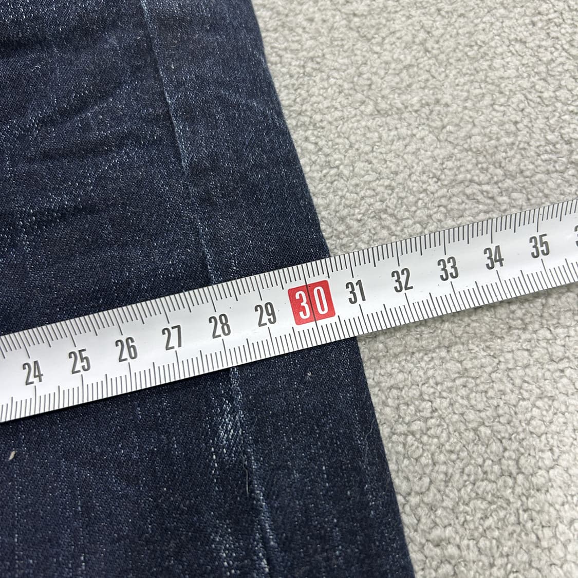 EVISU 에비수 데님 반바지 35 상품이미지6