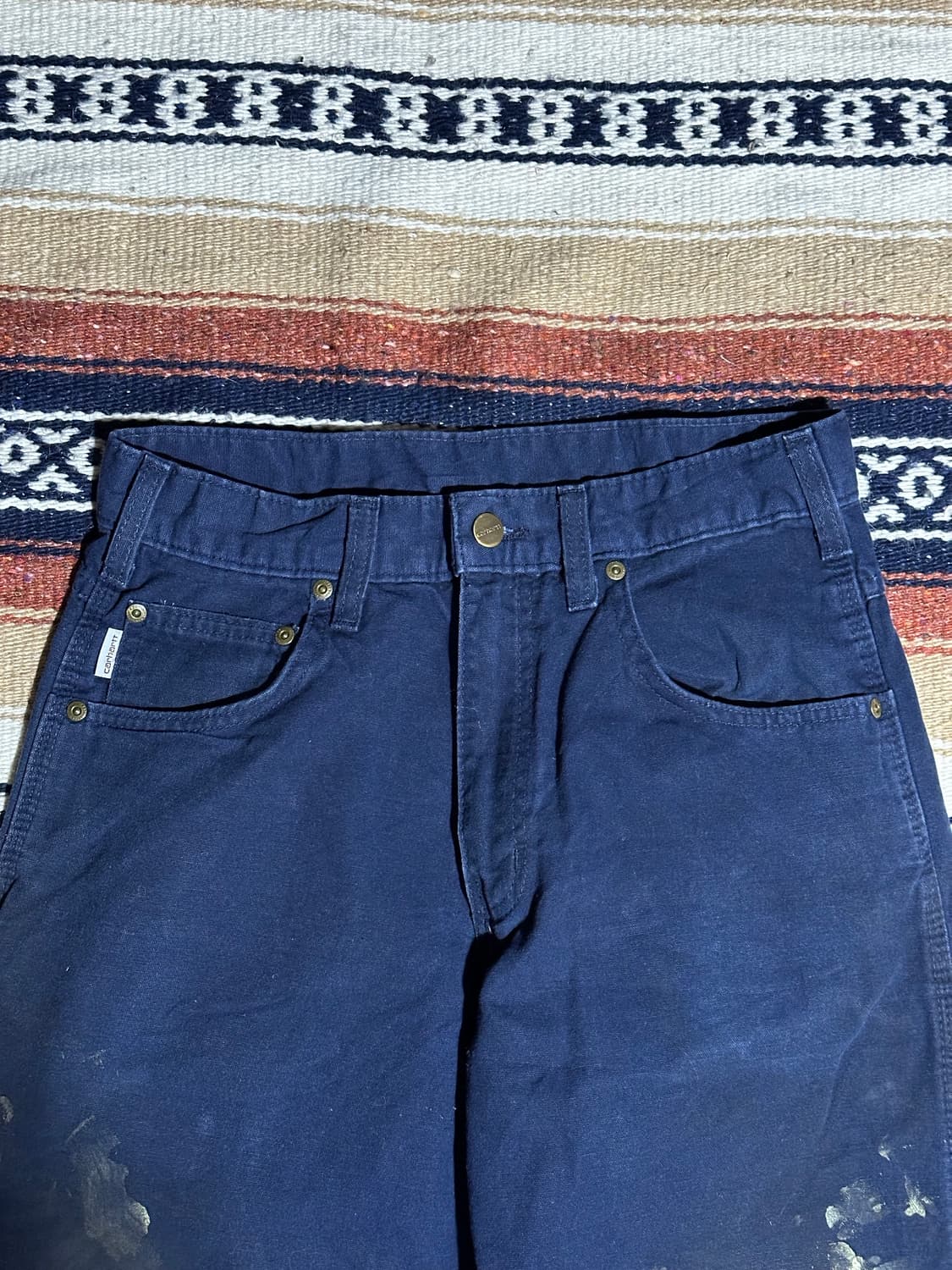 [칼하트] •Carhartt Carpenter Pants B159-NVY 상품이미지4