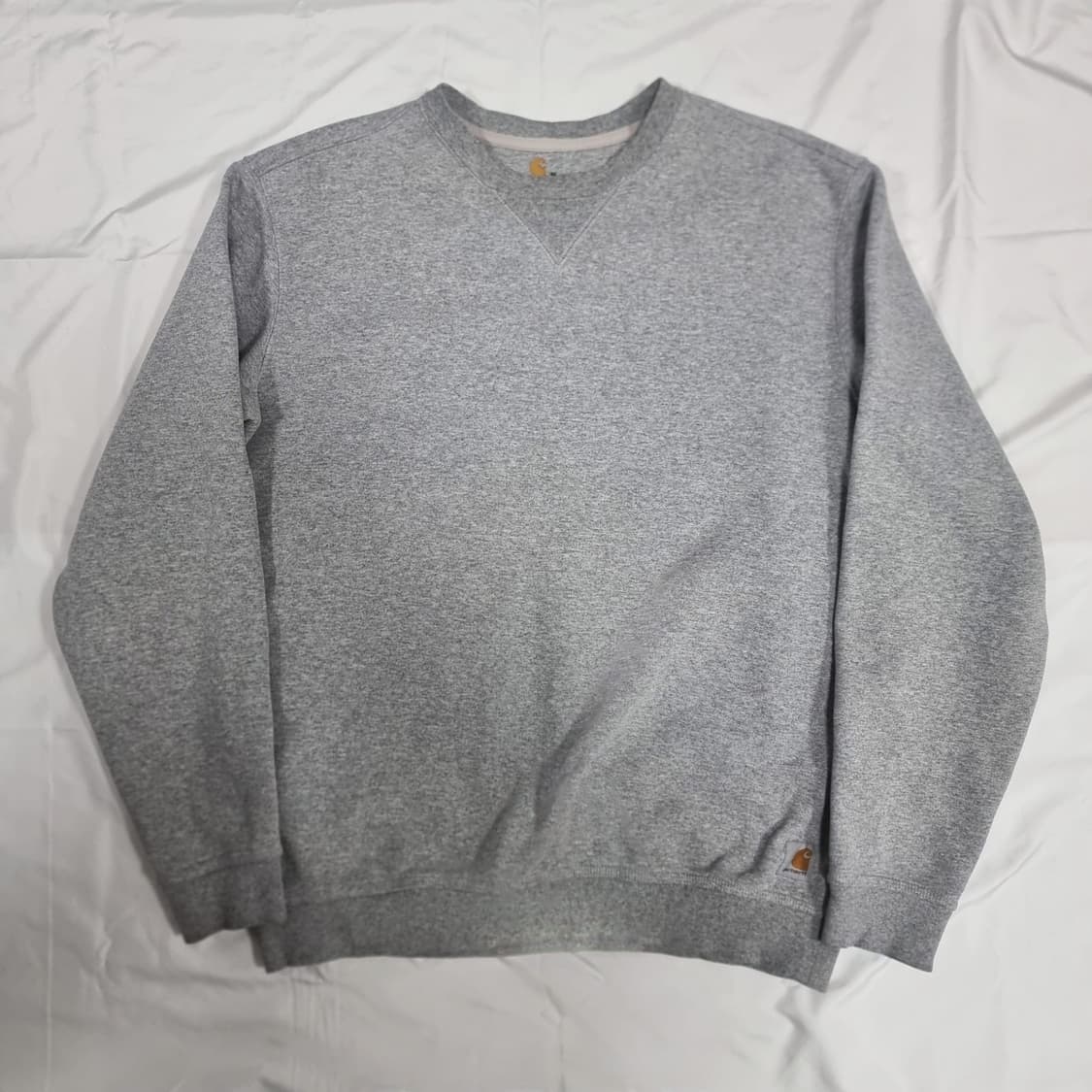 칼하트 그레이 기모 맨투맨 상품이미지1
