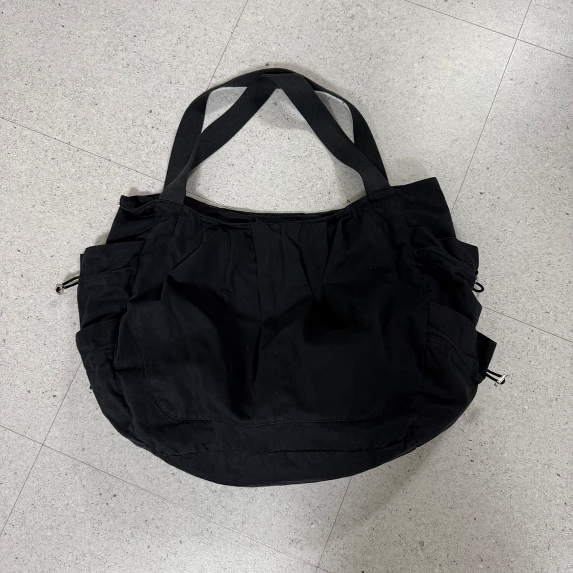 벨리에 달스톤 슬링 백 워시드 블랙 상품이미지1