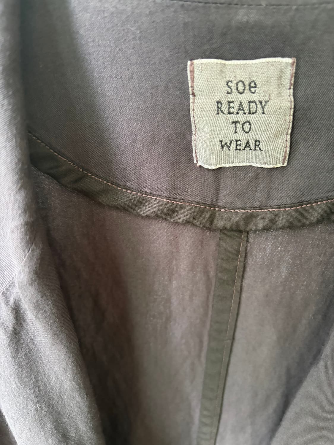 소이 SOE 24ss Rayon Paper Jacket. 3size 상품이미지3