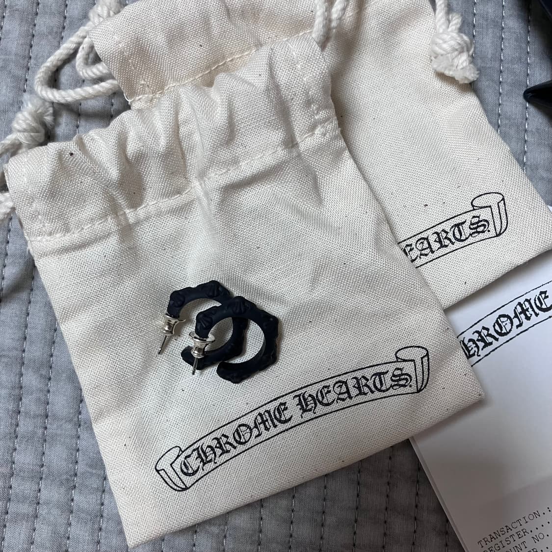 크롬하츠 실리크롬 이어링 2P 상품이미지2