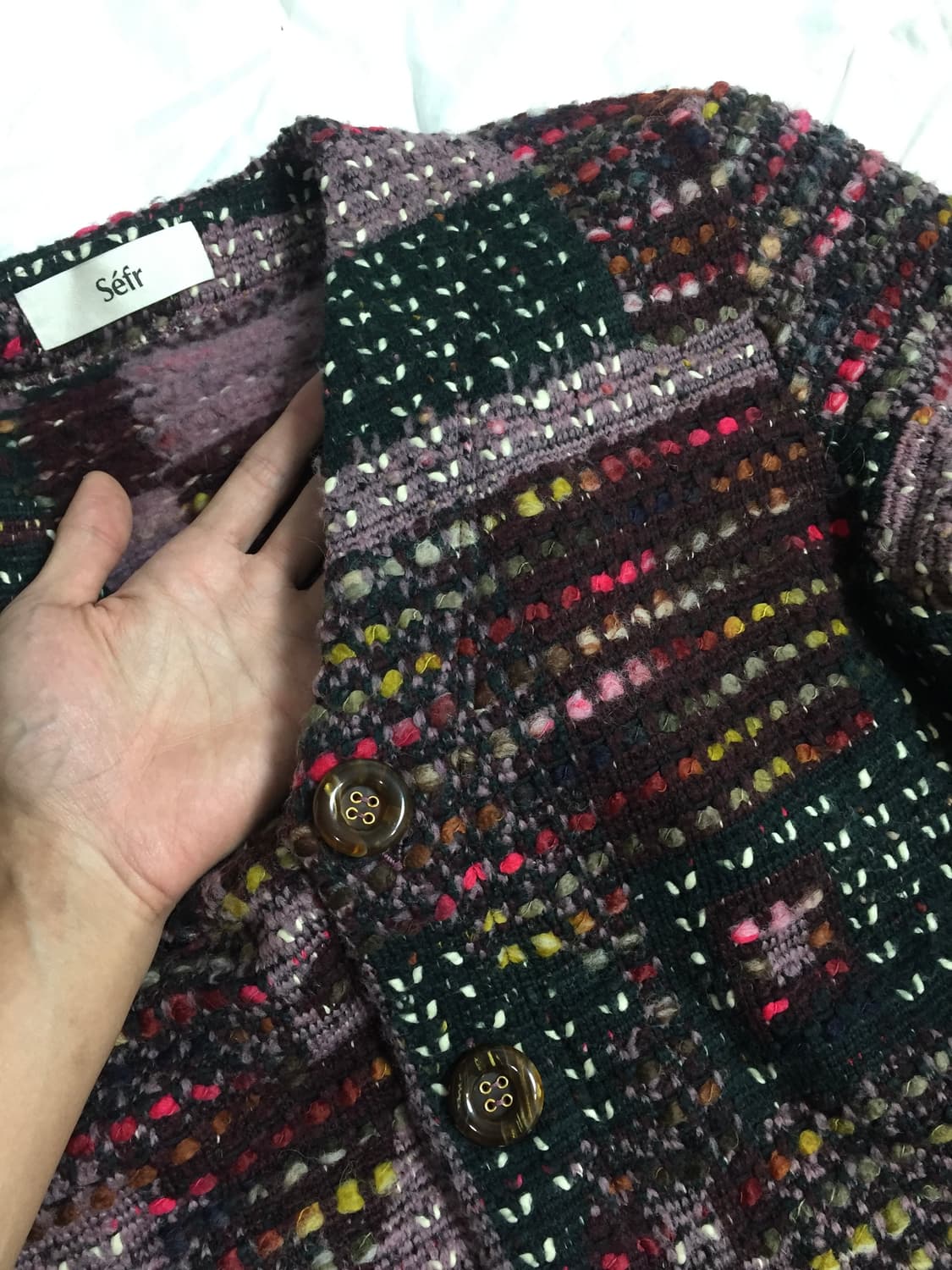 Sefr 고트 가디건 상품이미지3