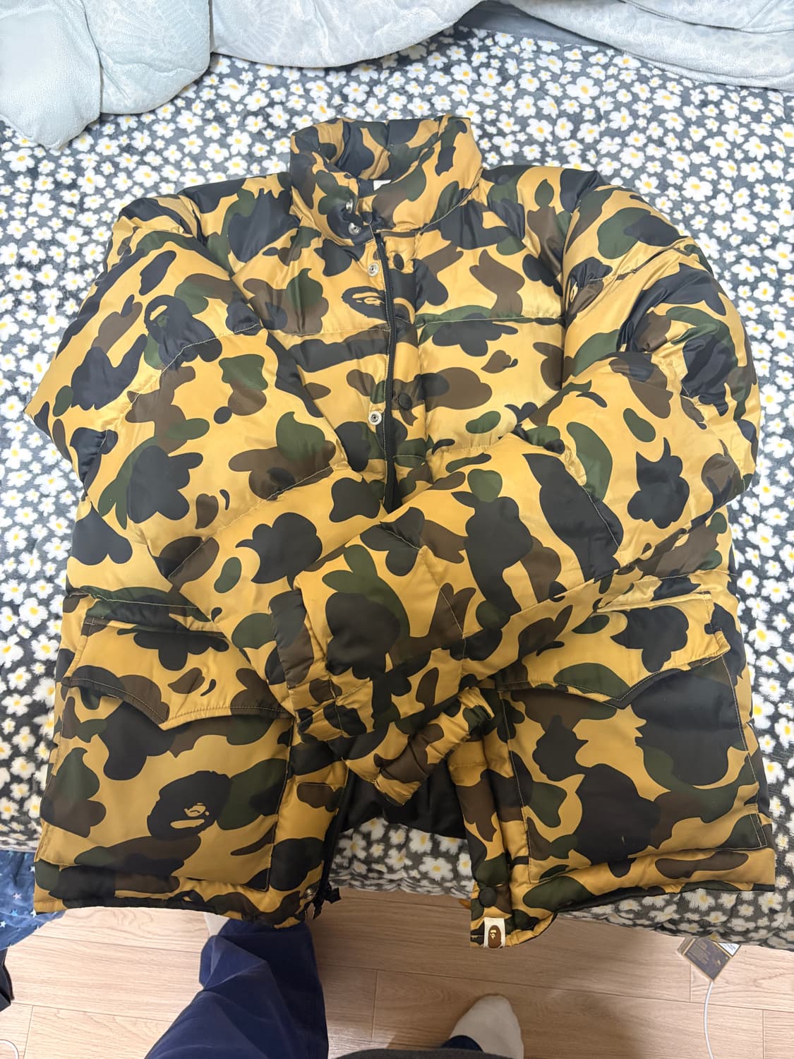 베이프 황계 카모패딩 상품이미지1