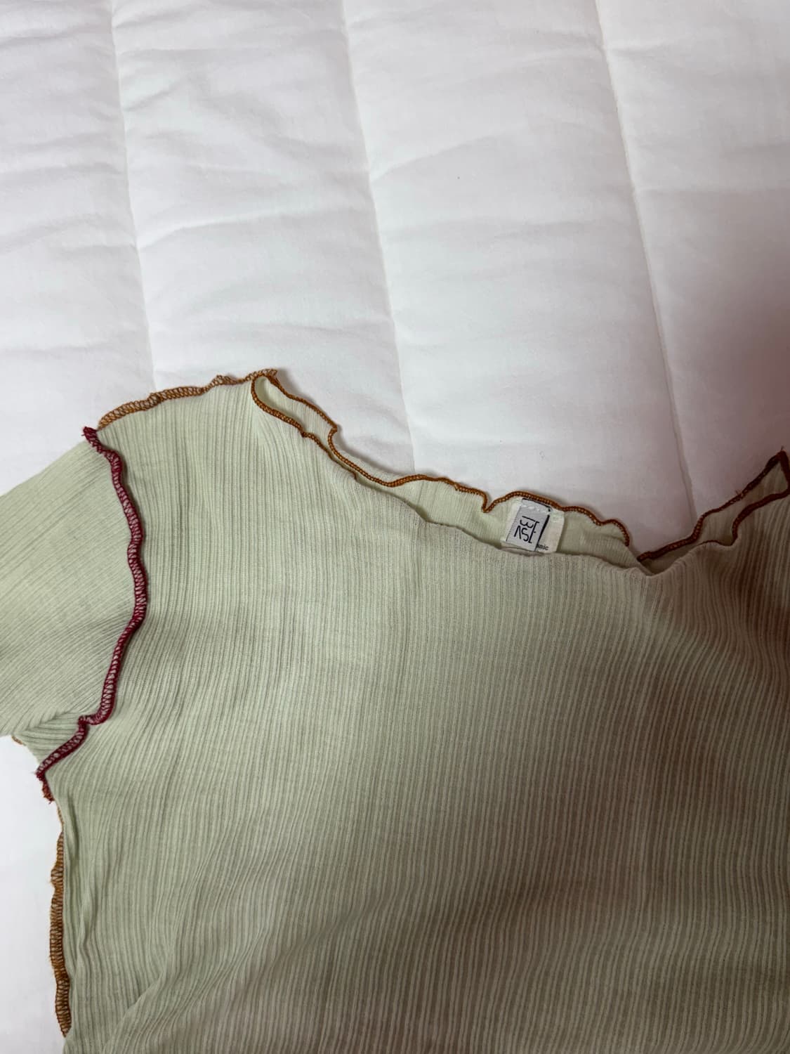 베이스레인지 베인 티셔츠 light green XS 상품이미지1