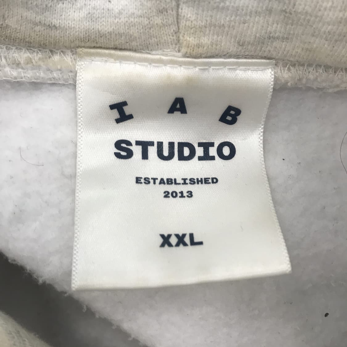 아이앱스튜디오 10주년 후드 라이트그레이 [XXL] 상품이미지5