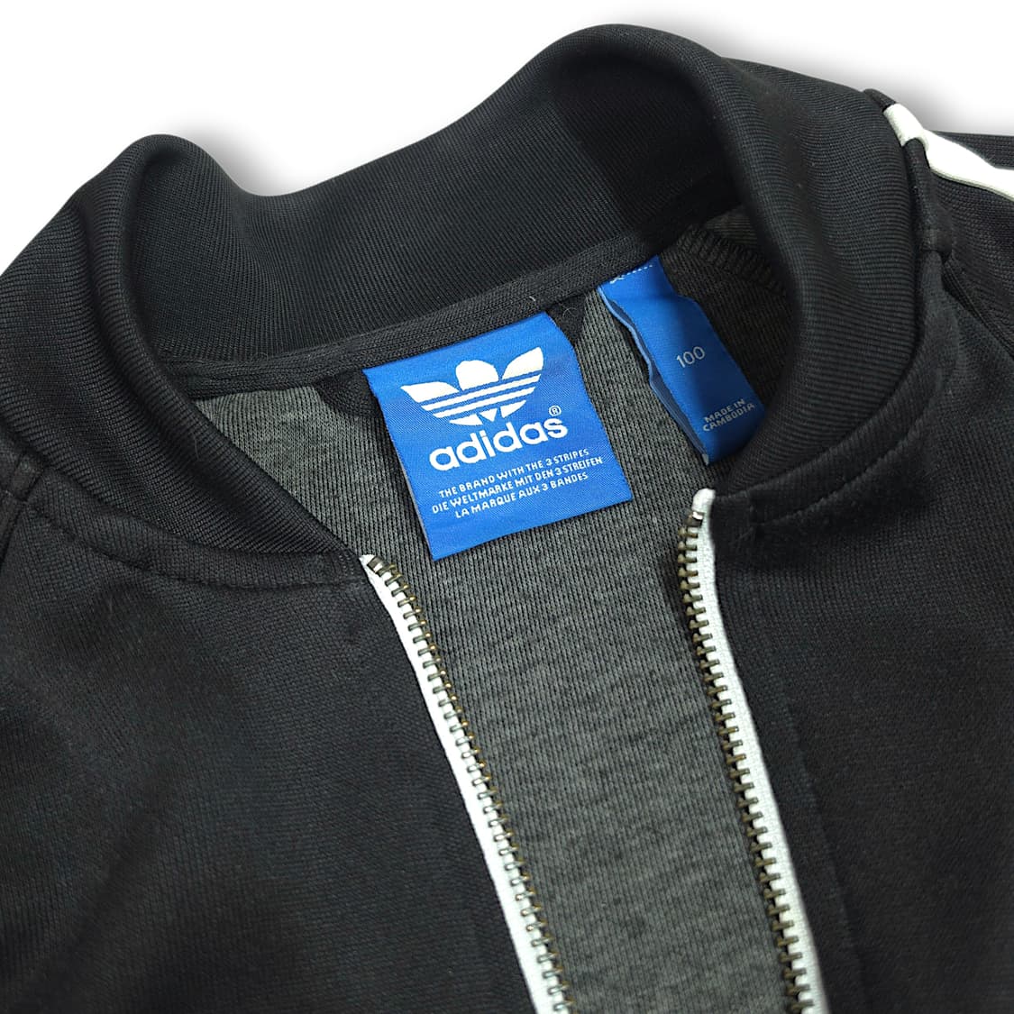 [100] 아디다스 블랙&화이트 오리지널 슈퍼스타 트랙탑 져지 상품이미지7