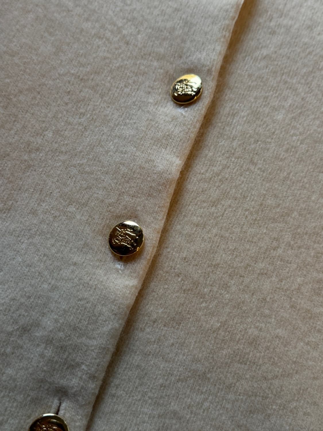 버버리 램스울 금장 가디건 55 상품이미지9