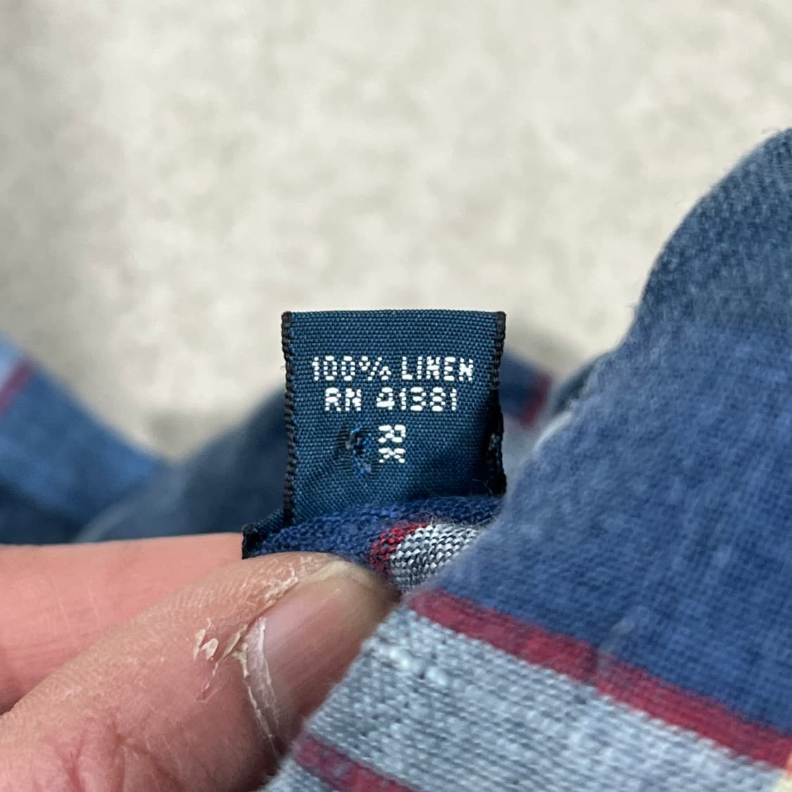 폴로 랄프로렌 린넨 체크셔츠 s09889 상품이미지7