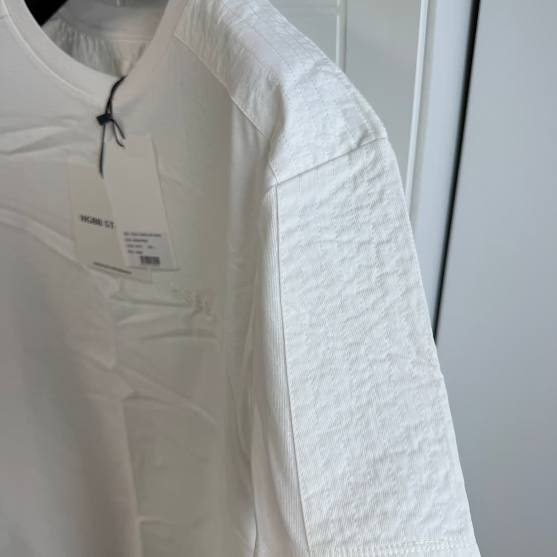 [새상품]HGBB yukon 유콘 티셔츠 화이트 L 반팔 상품이미지3