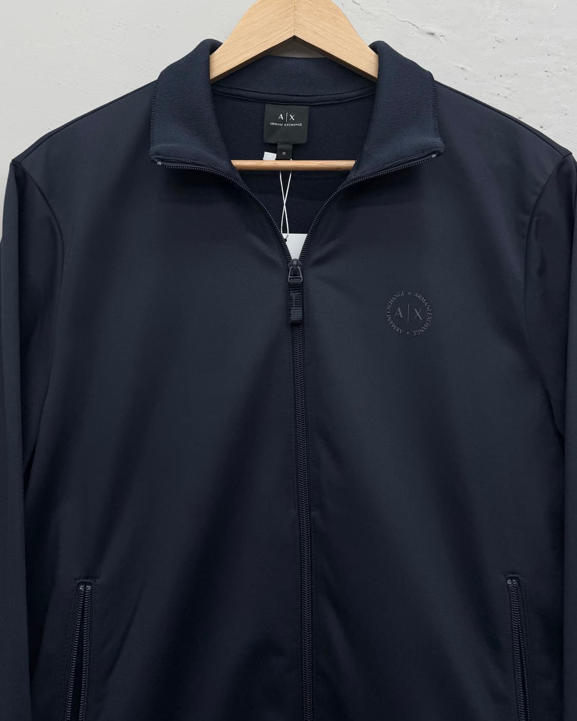 아르마니 익스체인지 2-Way 트랙탑 네이비 상품이미지2