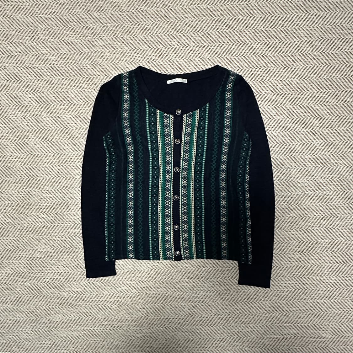 RETRO GIRL knit cardigan 상품이미지1