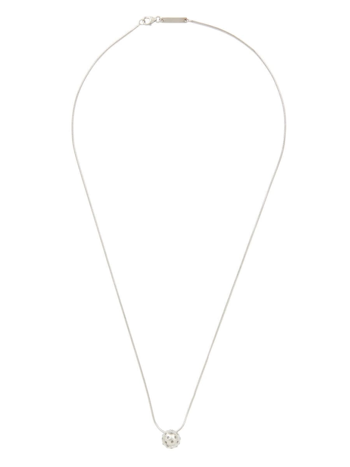 릭오웬스 MINI ORB 목걸이/실버 상품이미지3