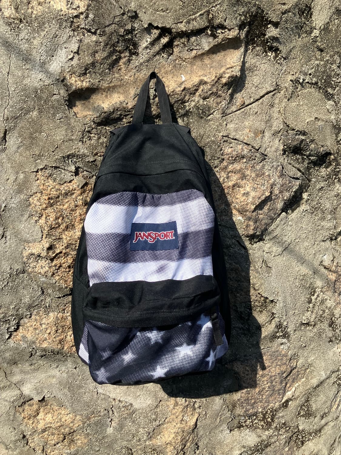 JANSPORT 하프톤 성조기 스타 그래픽 백팩 상품이미지3