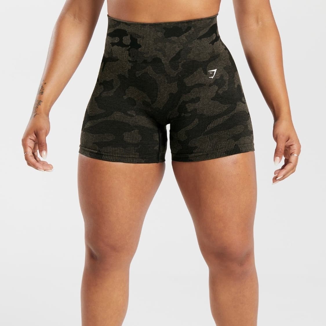 짐샤크 gymshark 쇼츠 카모플라쥬 레깅스 xxs 새상품 상품이미지1