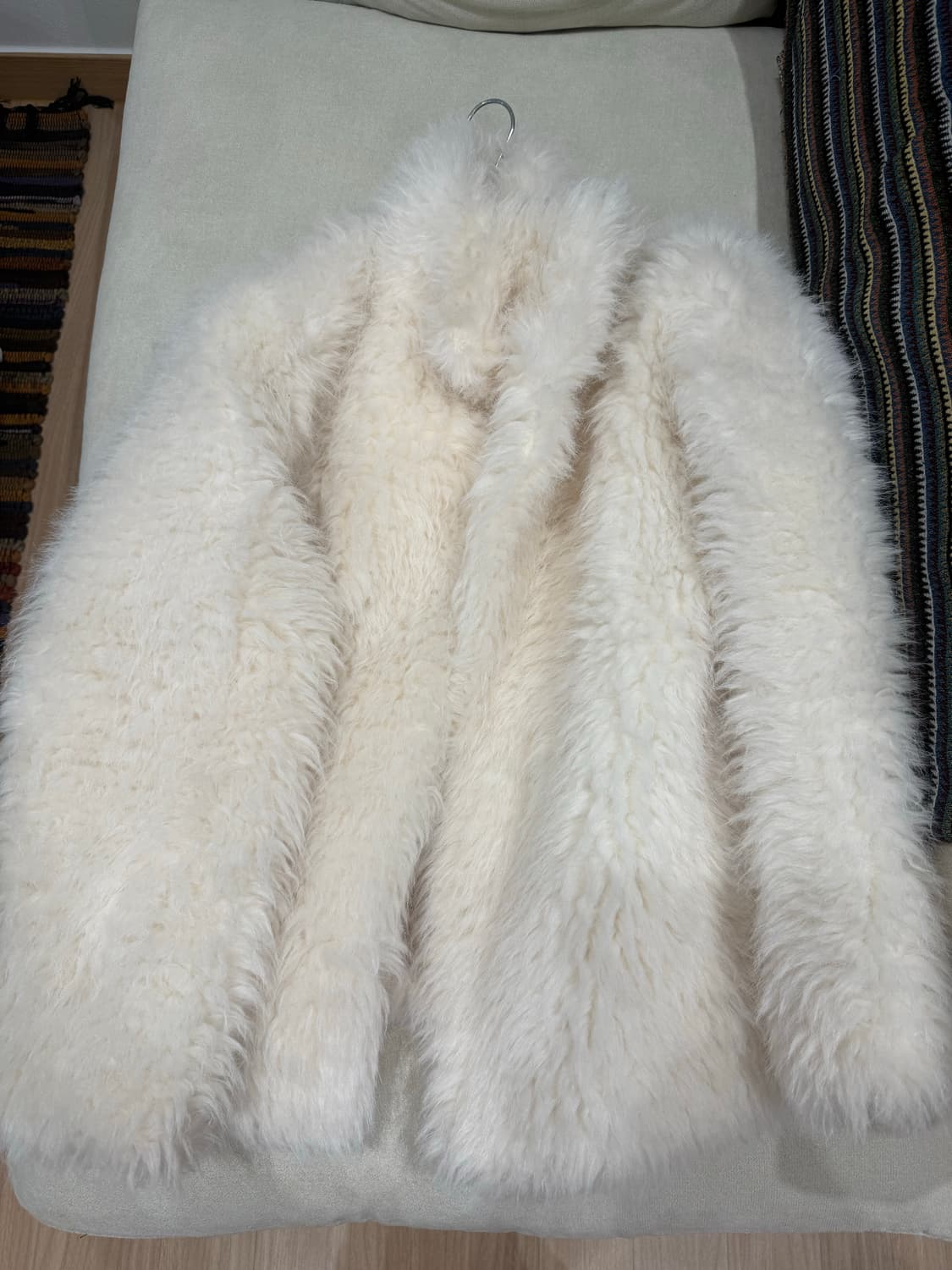 LE 르 vintage fur half coat(ivory) 상품이미지5