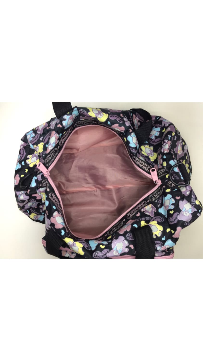 swimmer 스위머 곰돌이 프린팅 보스턴백 상품이미지7