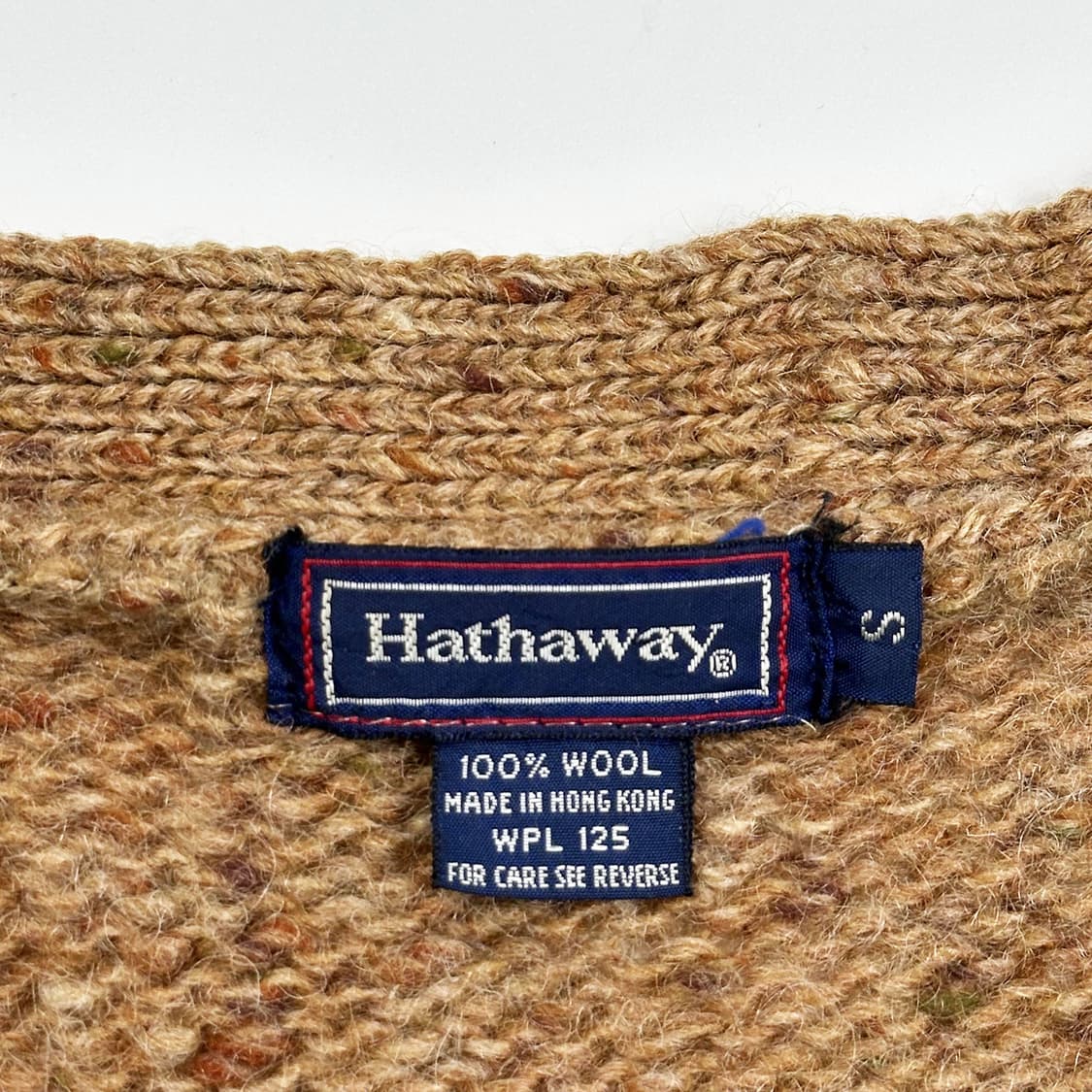 VTG 빈티지 아가일 노르딕 울 가디건 (S 여성추천) 상품이미지4