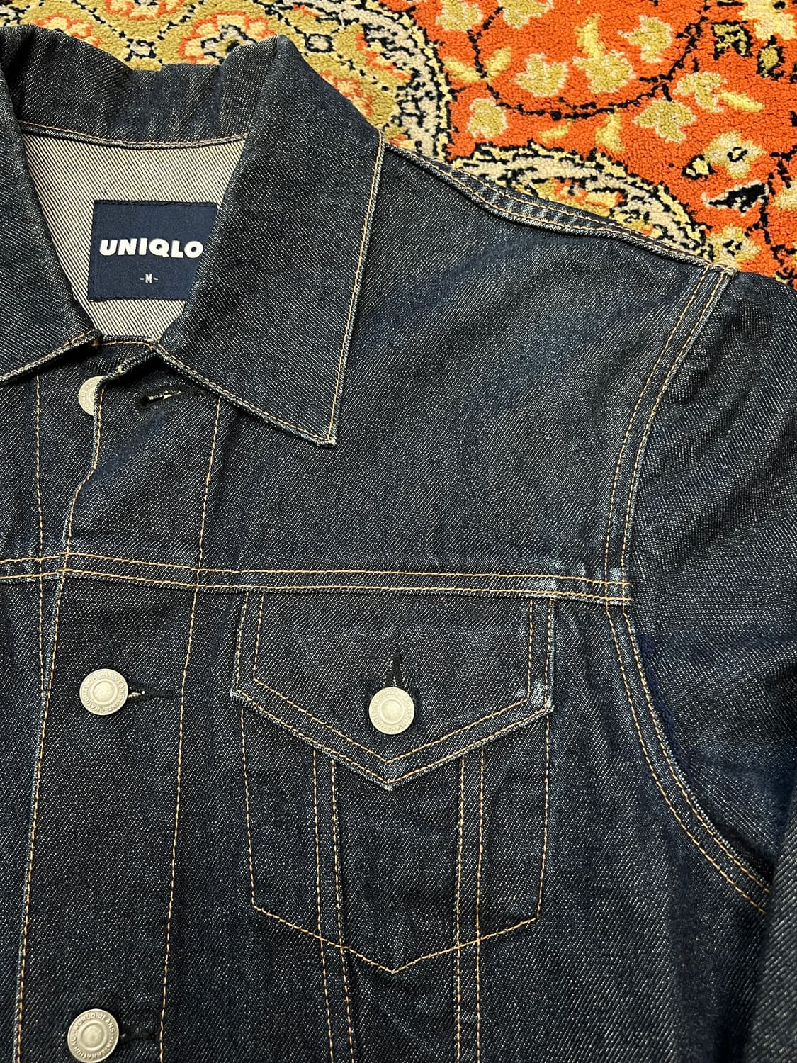 [M] 유니클로 JPN 3세대 데님 자켓 상품이미지3