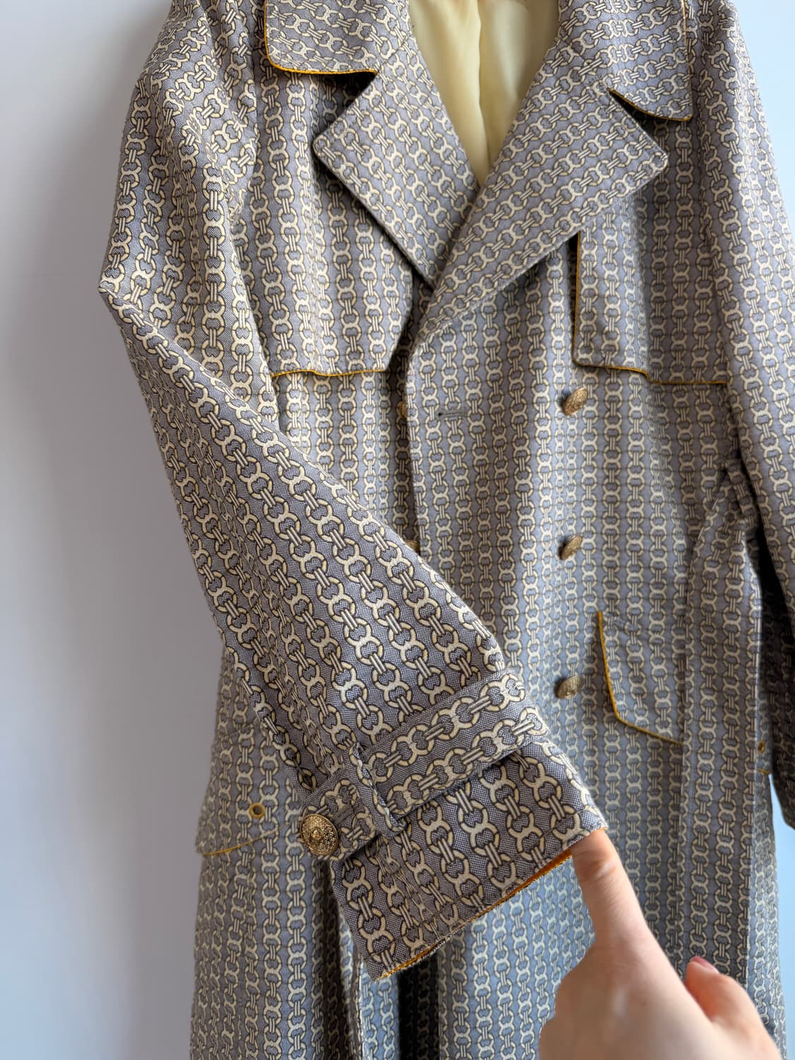 토리버치 더블 브레스티드 트렌치코트 44/55 상품이미지9