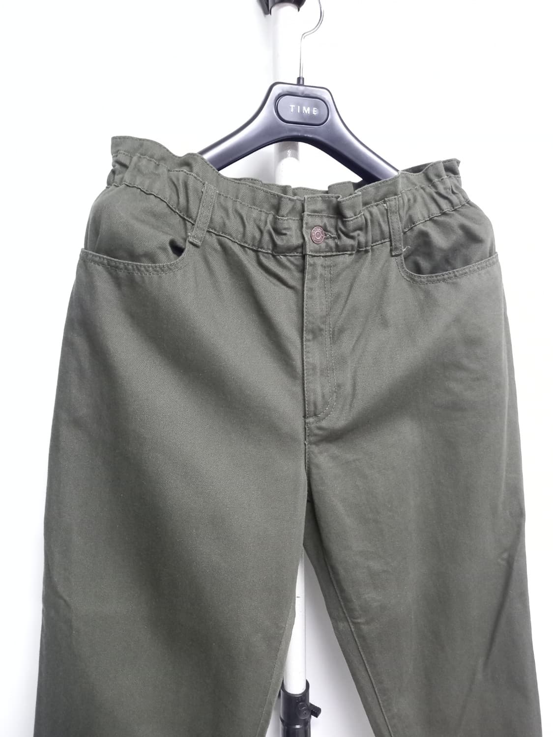 새 갤러리아 춘추 카키 스웻팬츠 빅싸이즈 88 상품이미지4