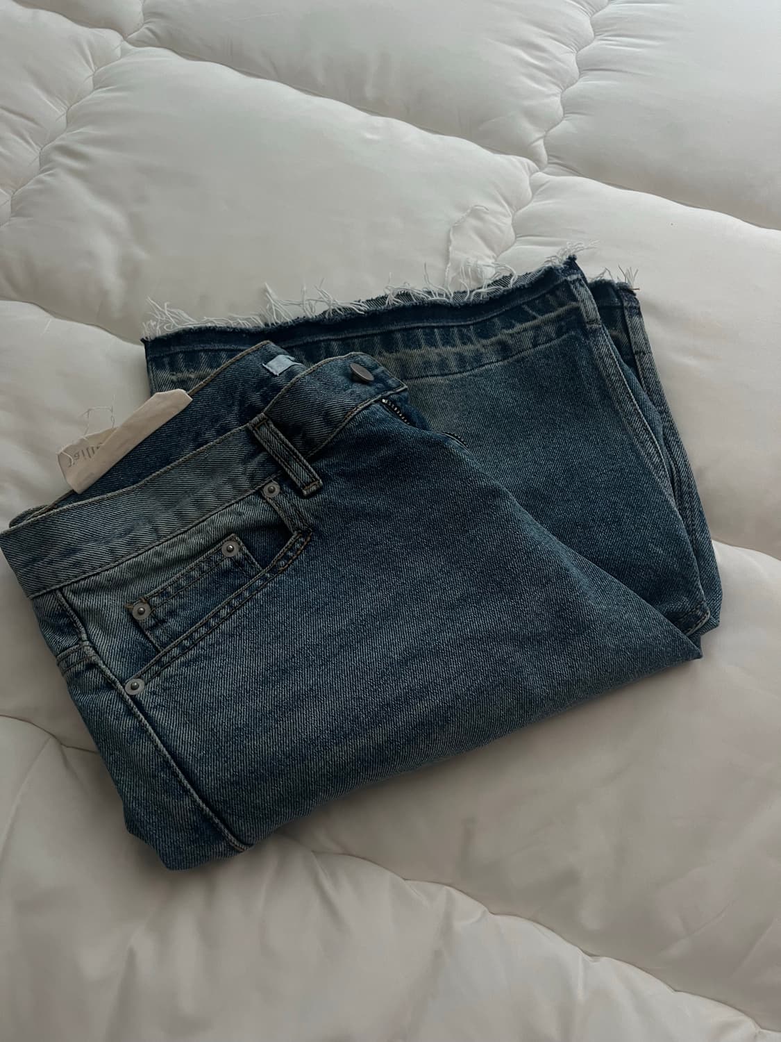 타일레(taille) 버뮤다 팬츠 데님 쇼츠 반바지 상품이미지5