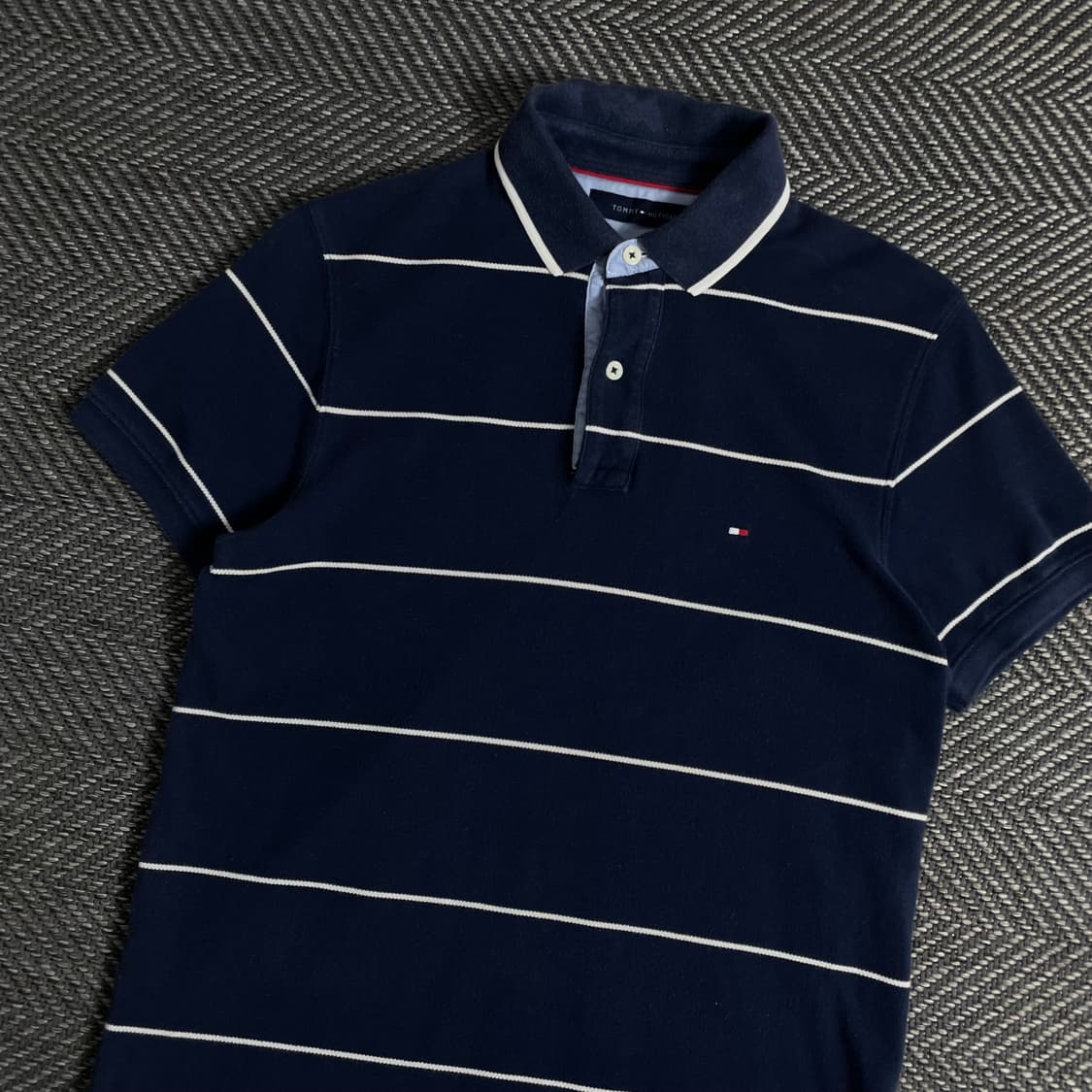 타미힐피거 단가라 피케이 티셔츠y 3323 상품이미지1