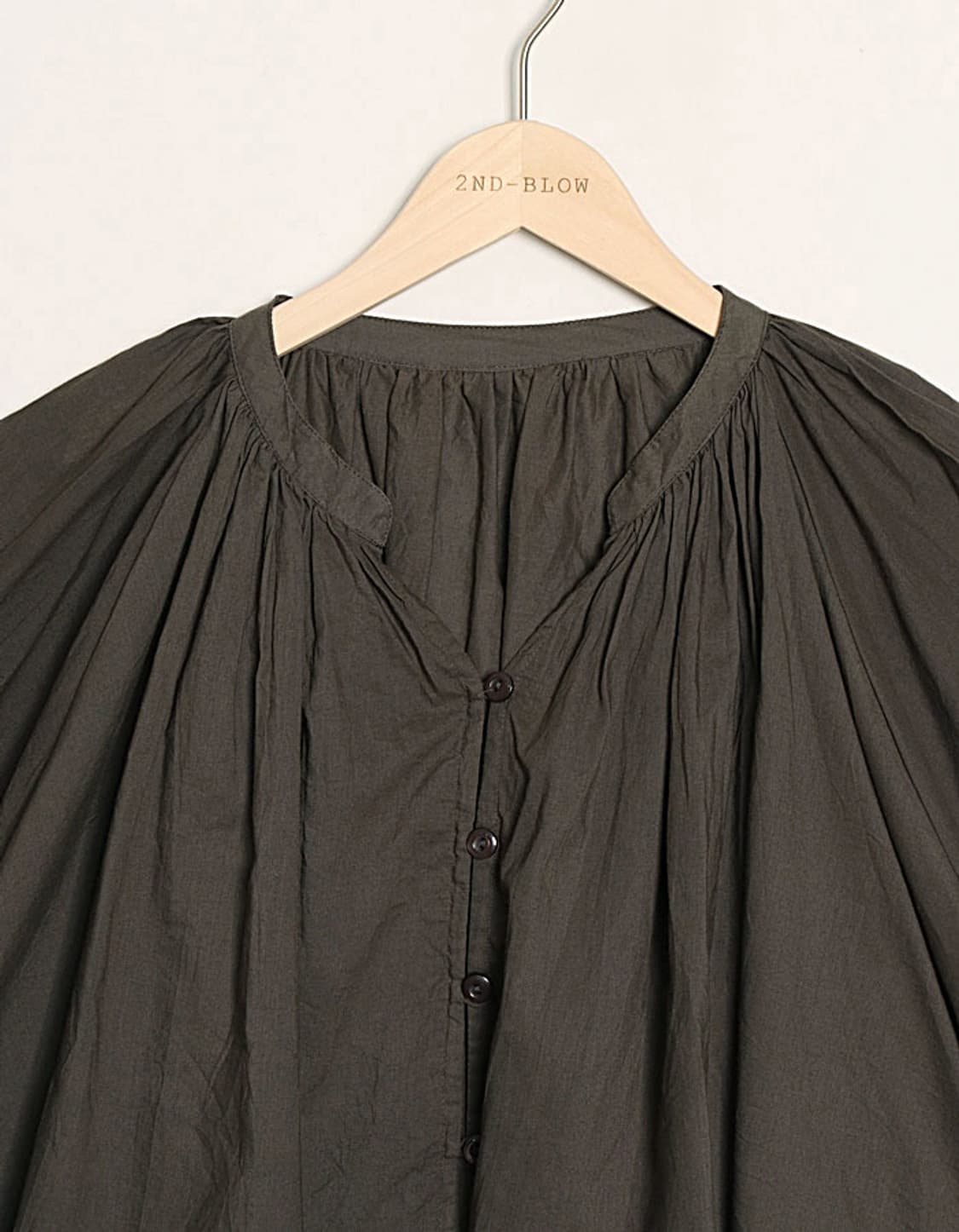 Non Gather Bolero Tunic Shirts 상품이미지3