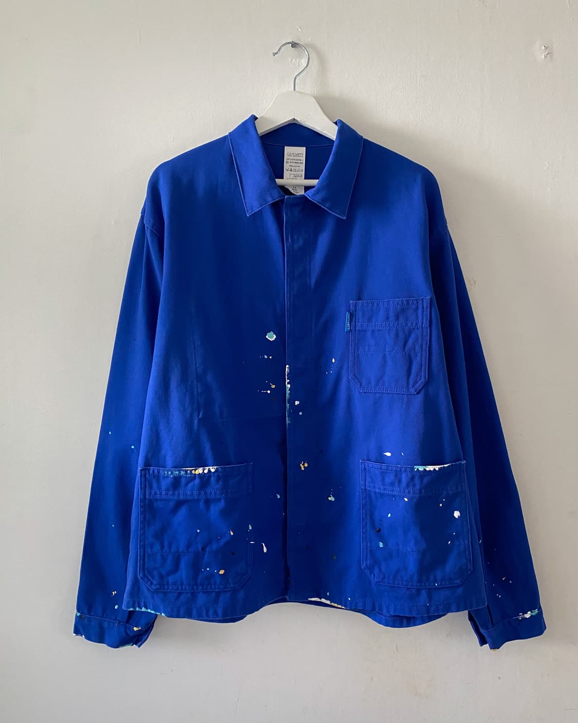 오리지널 빈티지 페인팅 프렌치 워크자켓 026 상품이미지1