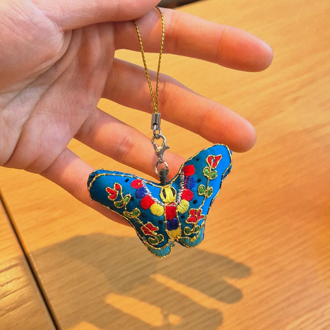 핸드메이드 오리엔탈 자수 키링 상품이미지2