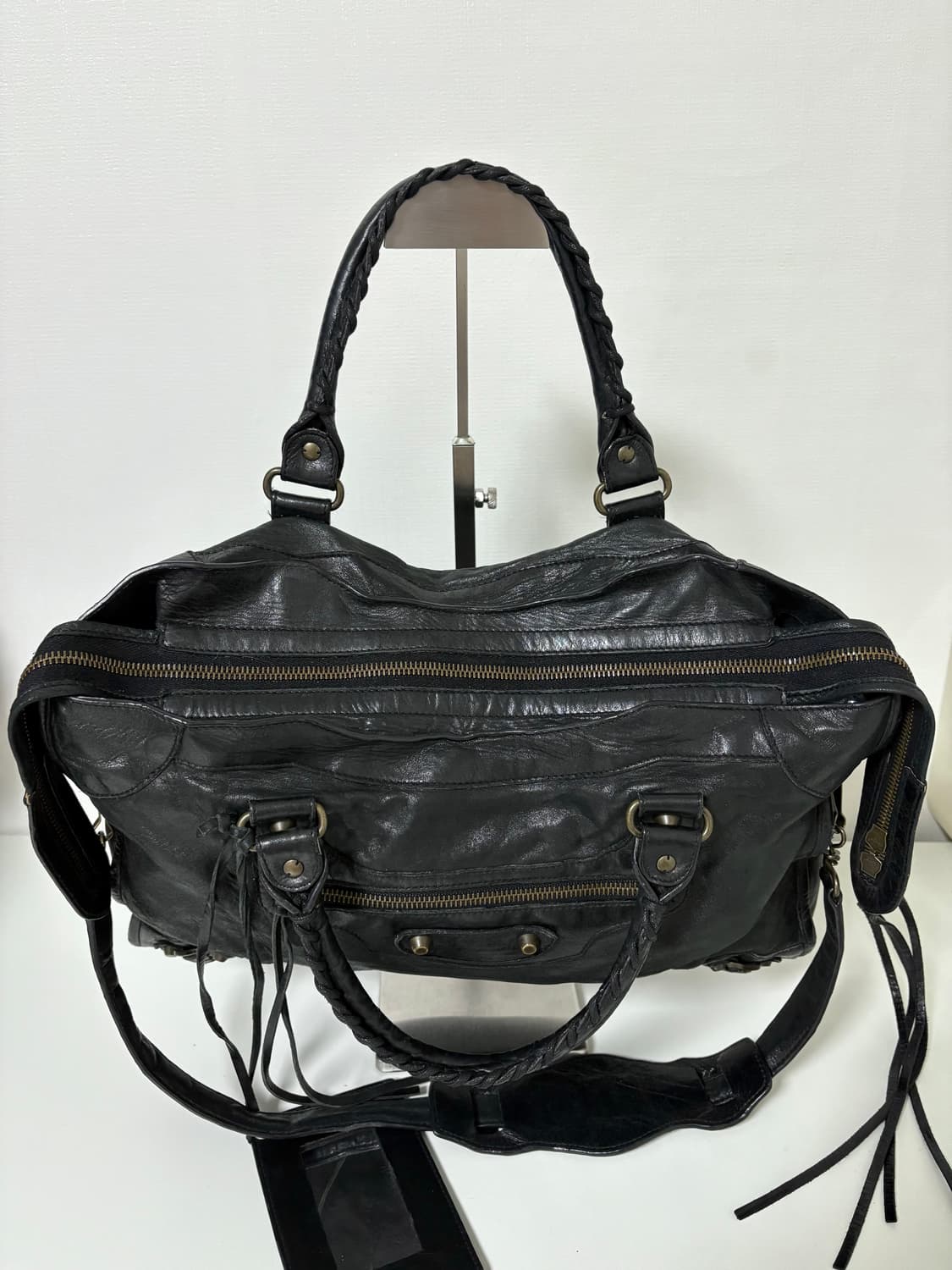 발렌시아가 시티 모터백 미디움 상품이미지5