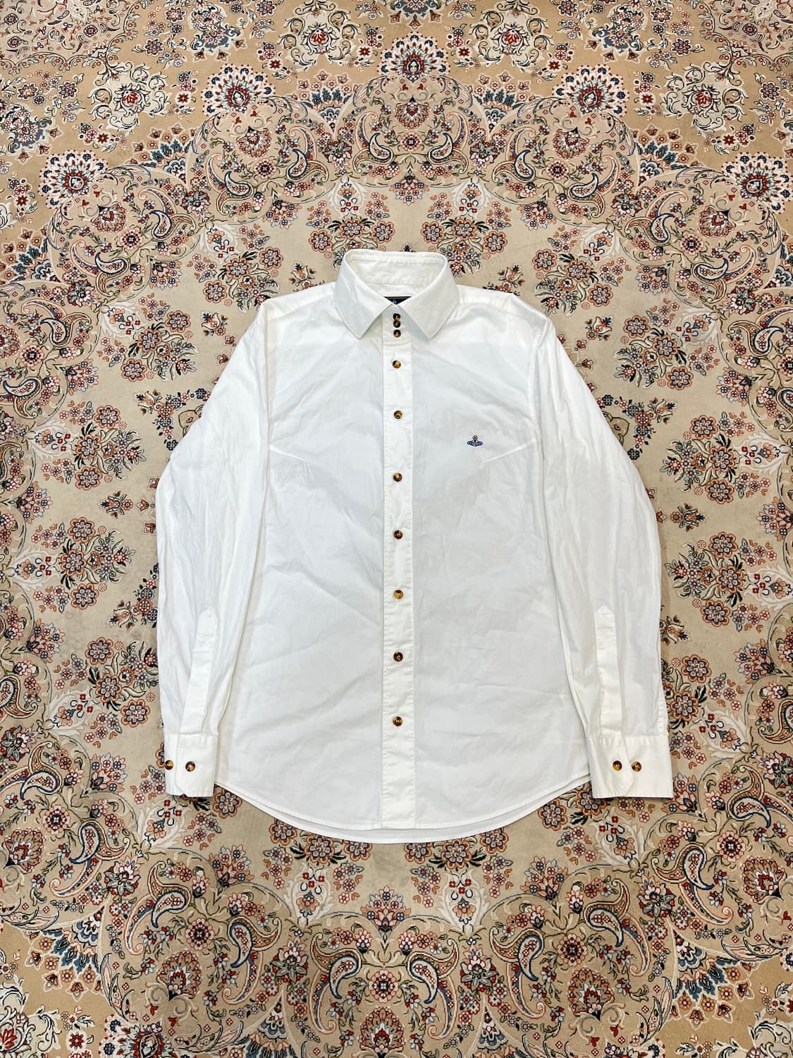 비비안웨스트우드 옴므 맨 3버튼 하이카라 ORB 셔츠 상품이미지1