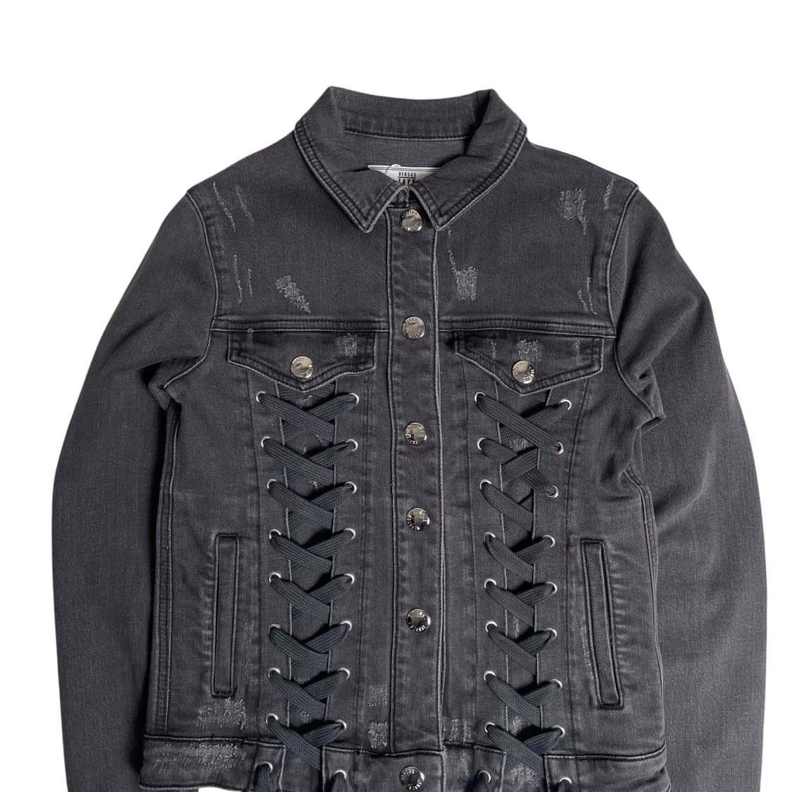 Versus zayn 스트랩 포인트 데님 자켓 상품이미지2