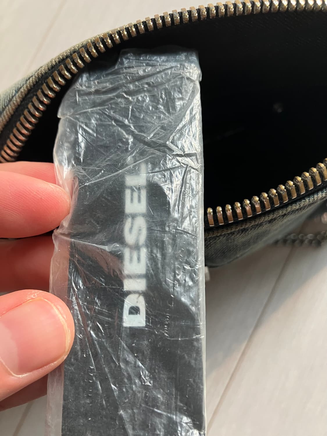 디젤 데님 스터드 숄더 백(택있음) 상품이미지6