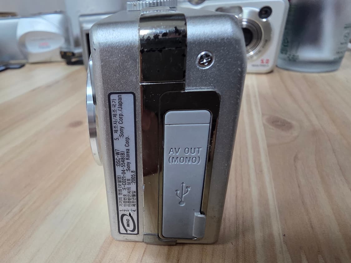 소니 사이버샷 DSC-W7 빈티지 디지털카메라 상품이미지3