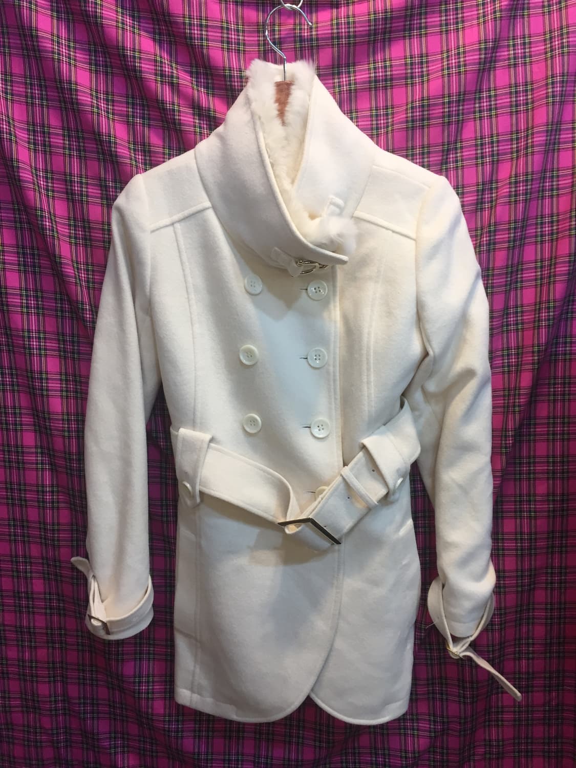 사에코st 화이트 벨트 코트 코디 ⛄️ 상품이미지3