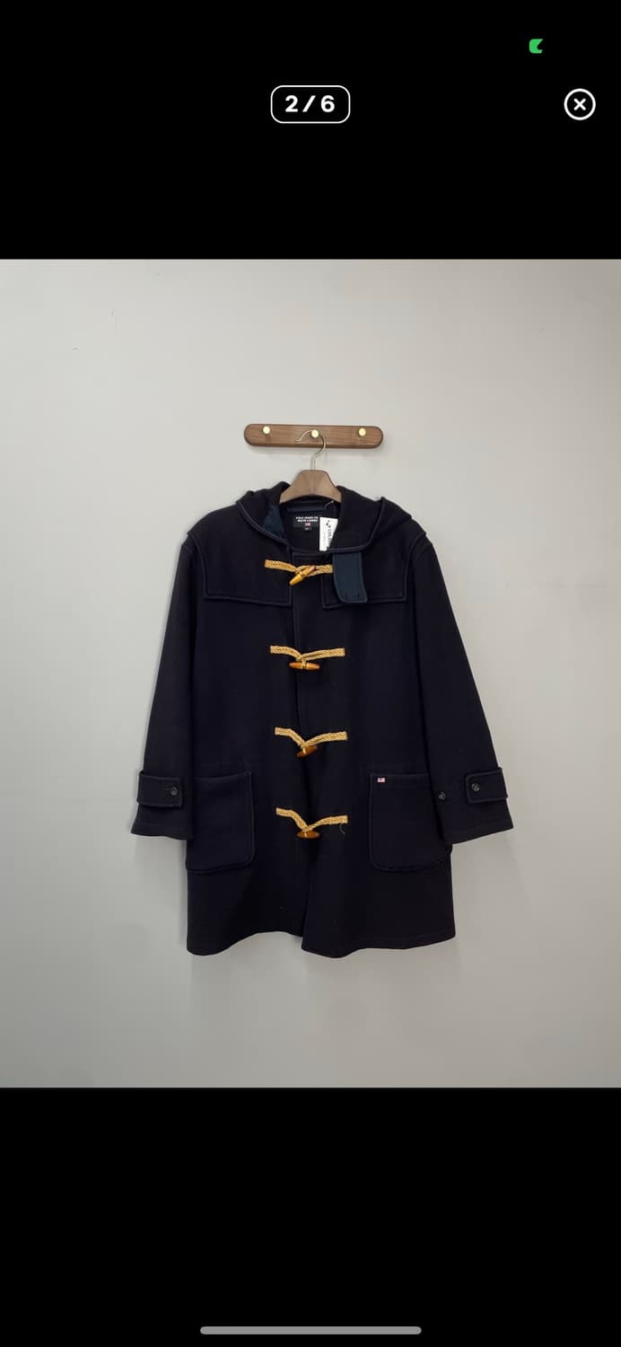 폴로랄프로렌 진스 울 더플 코트 A3347 상품이미지2