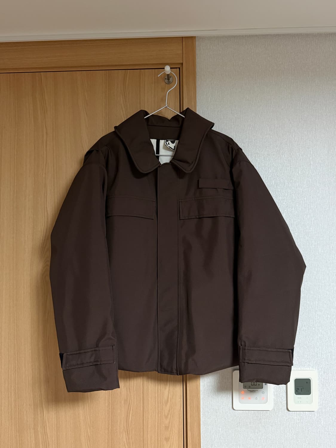 GR10K FLAME SPLIT 패디드 자켓 브라운 M 상품이미지5