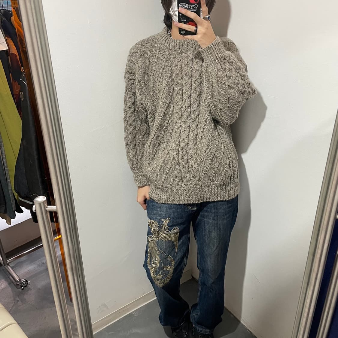 미니멀 피셔니트 상품이미지1