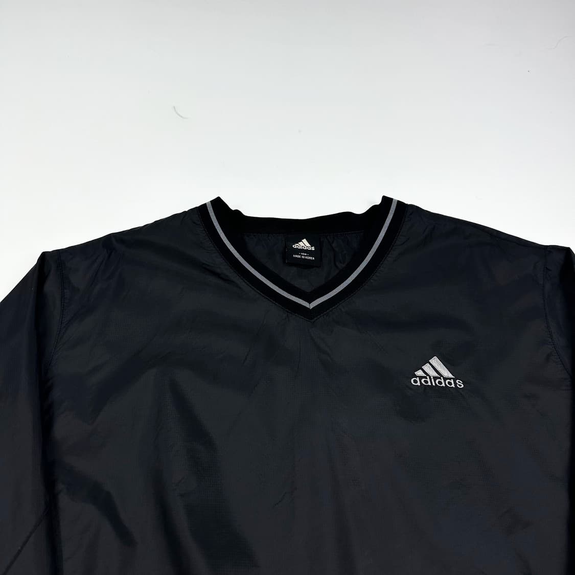 00s 아디다스 올드스쿨 우븐 웜업 블랙 L 상품이미지2