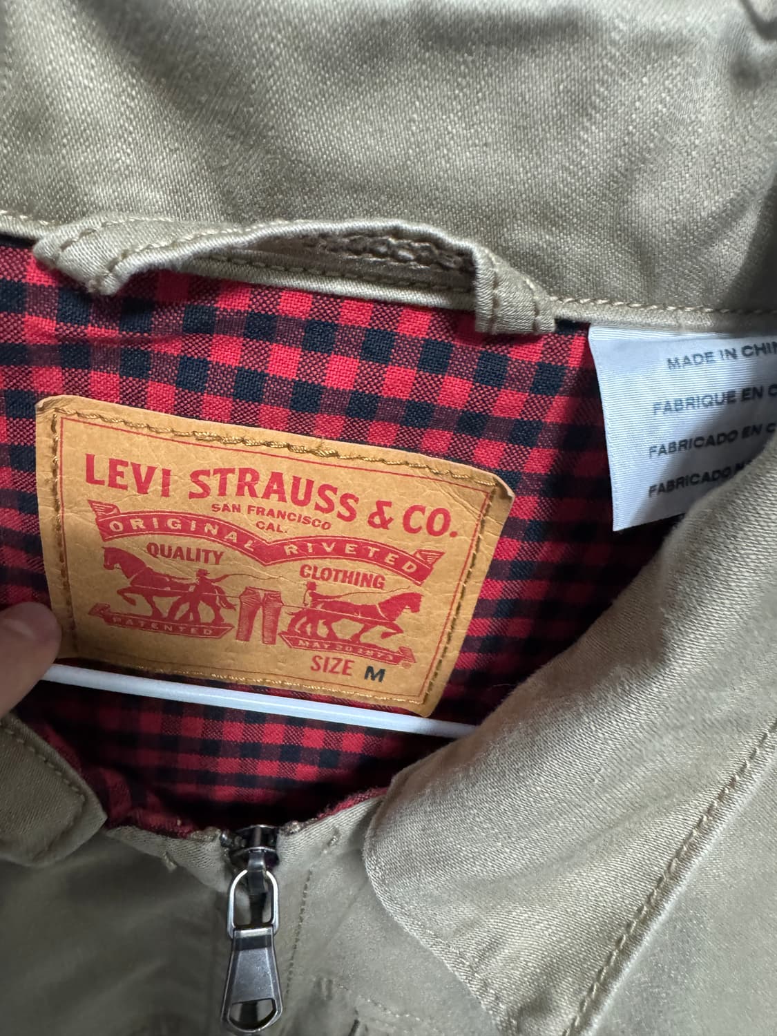 리바이스워크자켓 상품이미지2