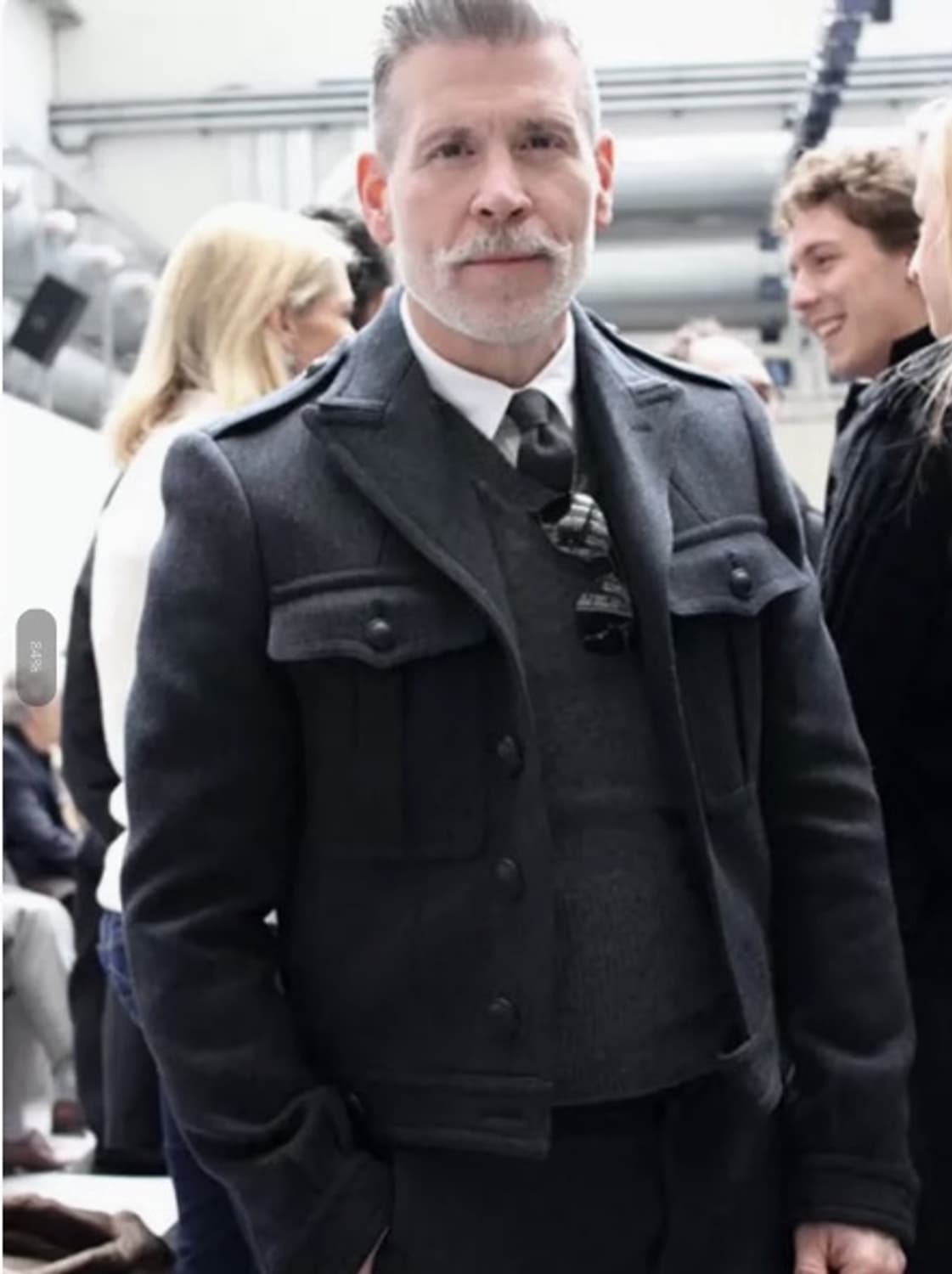 닉우스터 밀리터리 크롭 자켓 /  xl 105 상품이미지2