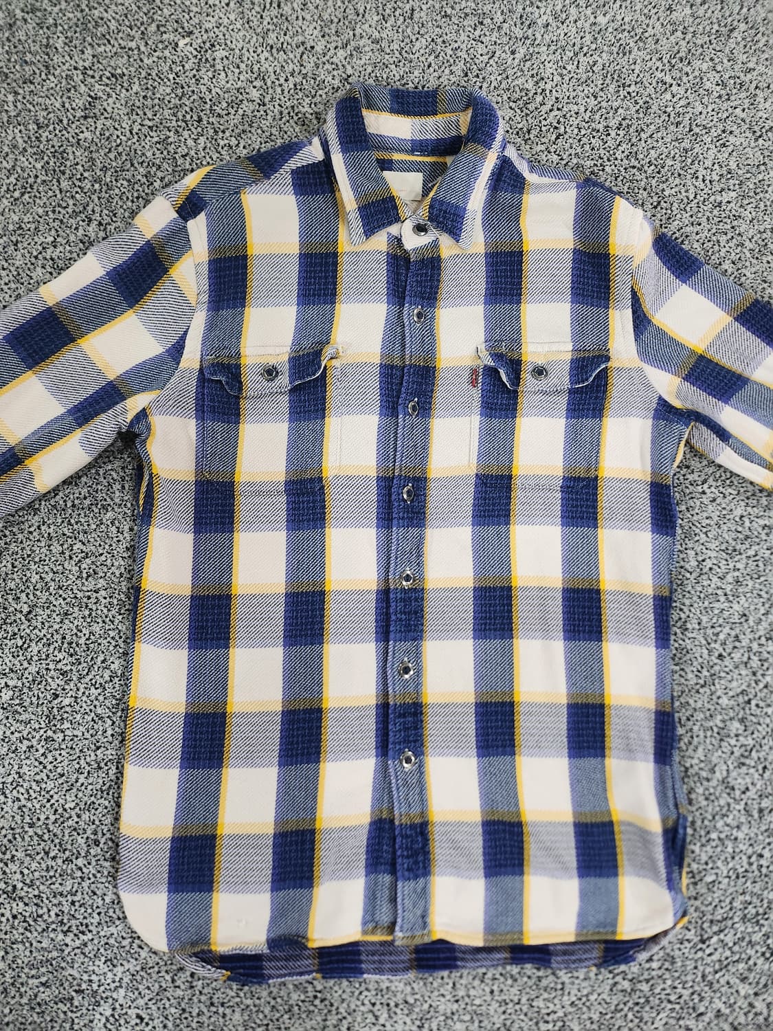 //리바이스 체크 웨스턴 셔츠 S 상품이미지1