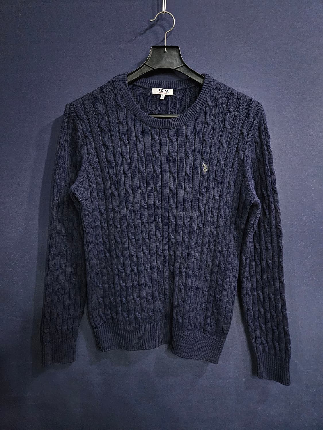 US 폴로 남성 105 꽈배기 3종 니트  상품이미지5