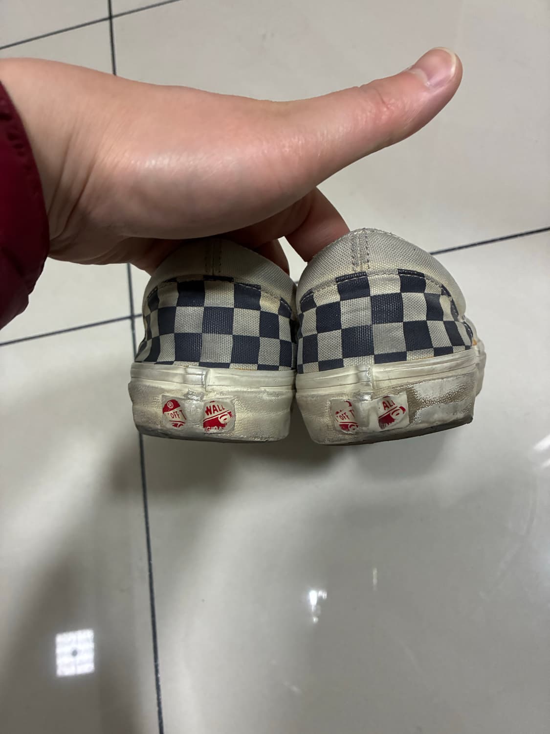 반스 볼트 슬립온 체커보드 구버전 상품이미지3