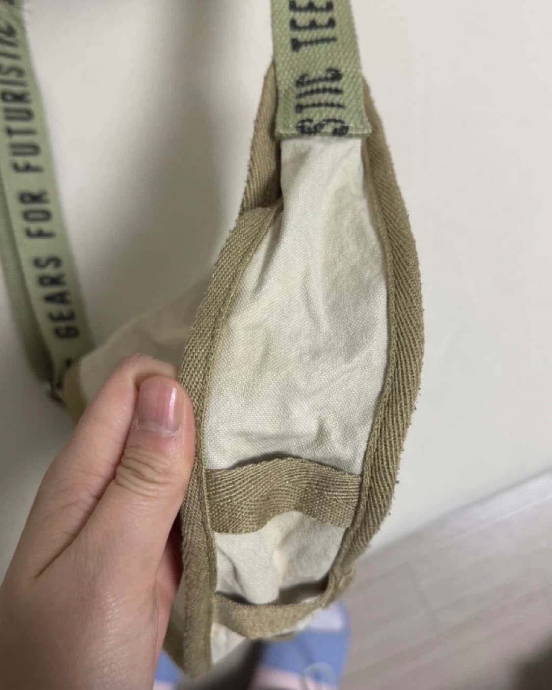 휴먼메이드 툴백 스몰 아이보리 크로스백 상품이미지3